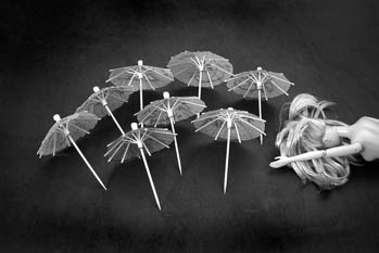 Small Umbrellas (with Injured Barbie)